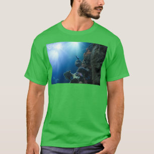 Camiseta A la luz del acuario de agua salada en Tennes