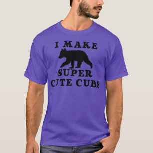 Camiseta A La Moda Hago Humor De Oso Super Cute Cubs Premiu