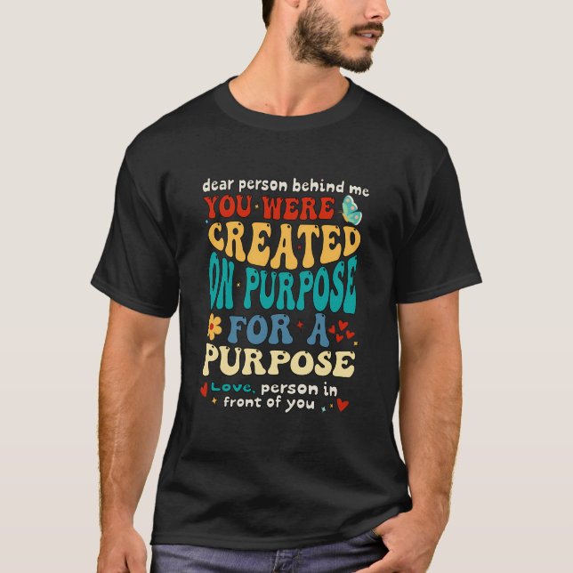 Camiseta A La Persona Detrás De Mí Christian (Anverso)