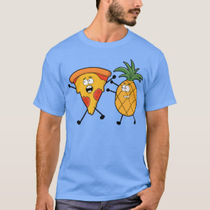 Camiseta A la piña le encanta la pizza hawaiana divertida