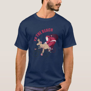 Camiseta A la playa - Navidades australianos