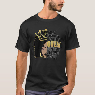 Camiseta A la Reina de la Diva Afro le encantó la poderosa