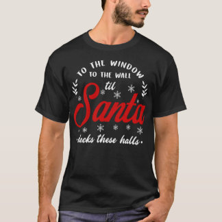 Camiseta A La Ventana De La Pared Hasta Las Cubiertas De Sa