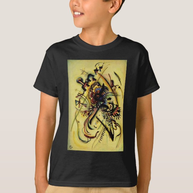 Camiseta A la voz desconocida de Kandinsky (Anverso)