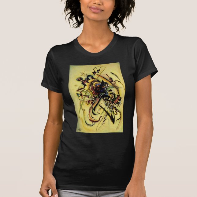 Camiseta A la voz desconocida de Kandinsky (Anverso)