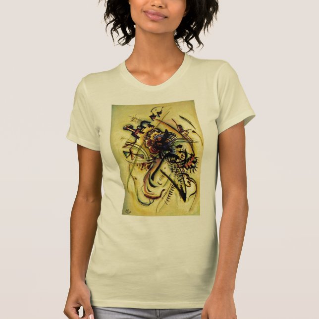 Camiseta A la voz desconocida de Kandinsky (Anverso)