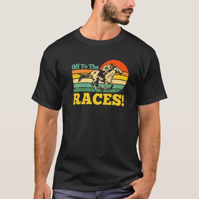 Camiseta A Las Carreras Kentucky Horse Carreras Derby Fiest (Anverso)