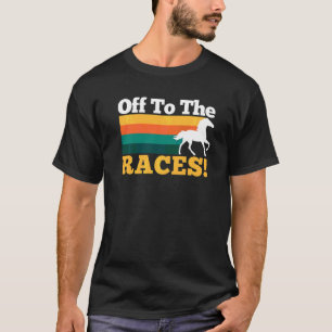 Camiseta A Las Carreras Kentucky Horse Carreras Derby Fiest