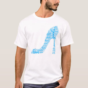 Camiseta A las chicas les encantan los zapatos mujeres Stil