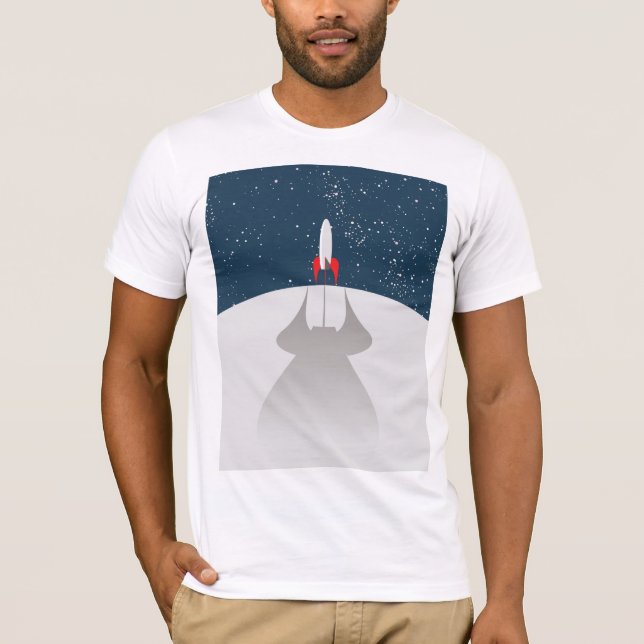 Camiseta ¡A Las Estrellas! (Anverso)