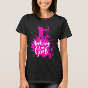 Camiseta A las mujeres Chicas de tiro con arco les encanta