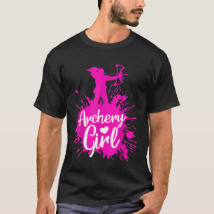 Camiseta A las mujeres Chicas de tiro con arco les encanta 