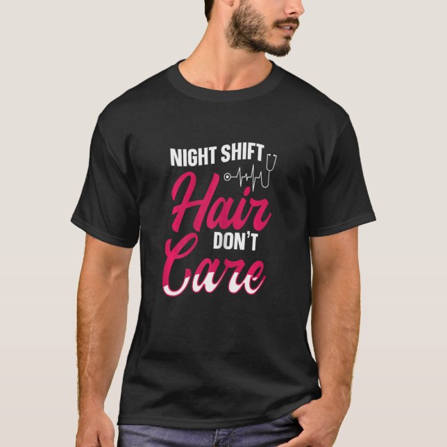 Camiseta A las mujeres de noche no les importa Cita para N (Anverso)