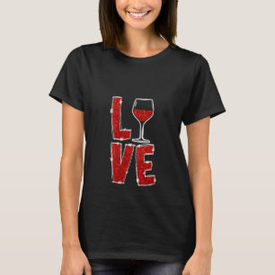 Camiseta A las mujeres les encanta la degustación de vinos