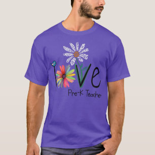 Camiseta A las mujeres les encanta la flor de margarita 