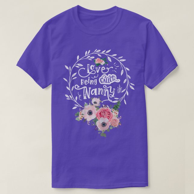 Camiseta A Las Mujeres Les Encanta Ser Llamadas Mujeres Nan (Diseño del anverso)