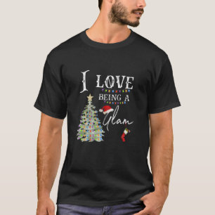 Camiseta A Las Mujeres Me Encanta Ser Glam Árbol De Navidad