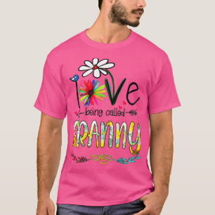 Camiseta A Las Mujeres Me Encanta Ser Llamada Abuela Madre