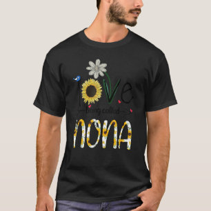 Camiseta A Las Mujeres Me Encanta Ser Llamada Madre Nona De