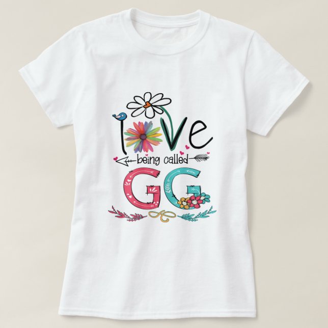 Camiseta A Las Mujeres Me Encanta Ser Llamadas Madres De Gi (Diseño del anverso)