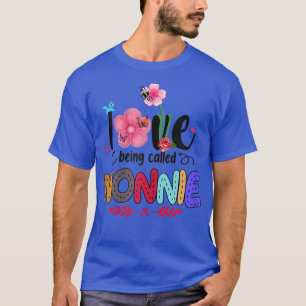 Camiseta A Las Mujeres Me Encanta Ser Llamadas Nonnie Flowe