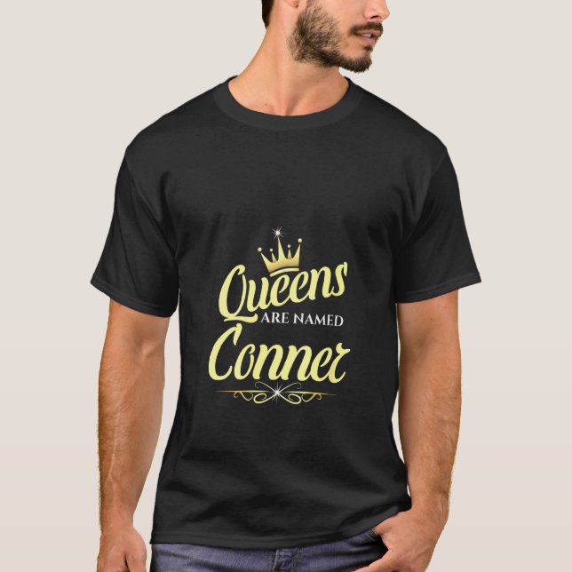 Camiseta A Las Reinas Se Las Nombra Conner 1 (Anverso)