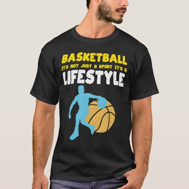 Camiseta A Lifestyle Game Sport Basket Ball Basketball fami (Anverso)