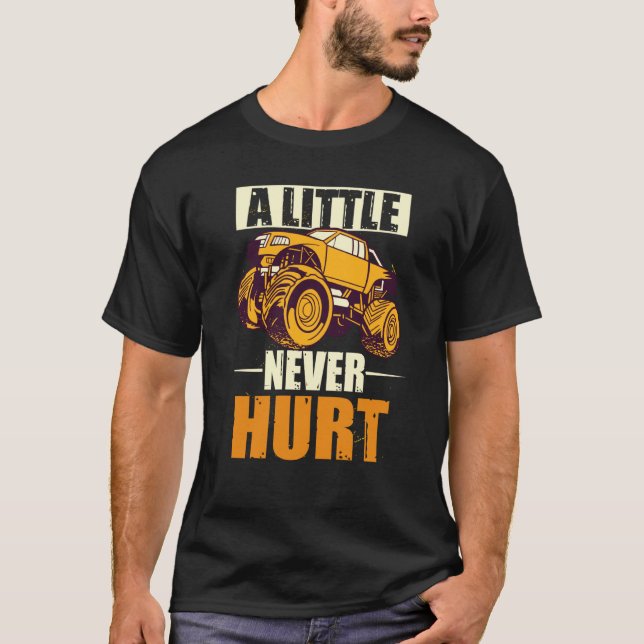 Camiseta A Little Dirt Never Hurt 4x4 Offroad Cool Four Whe (Anverso)
