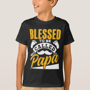 Camiseta A llamarse papá papá papá papá papá papá, padre de