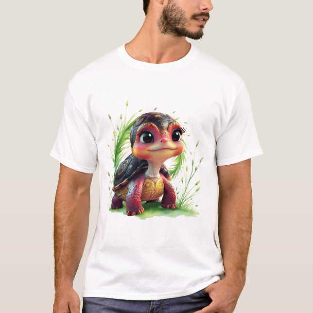 Camiseta A look full of charm and adventure,  (Anverso)
