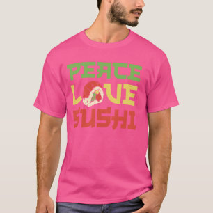 Camiseta A los amantes de la comida japonesa les encanta el