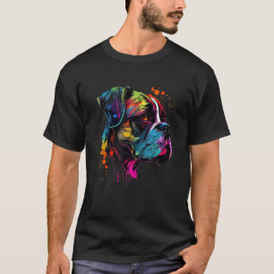 Camiseta A los amantes del arte pop guapo boxeador