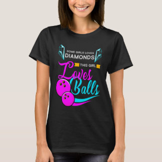 Camiseta A Los Bolos O A Algunos Chicas Les Encantan Los Di