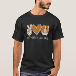 Camiseta A los cerdos guineanos les encanta la paz