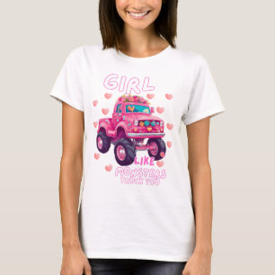 Camiseta A los Chicas de camionetas con monos también les g