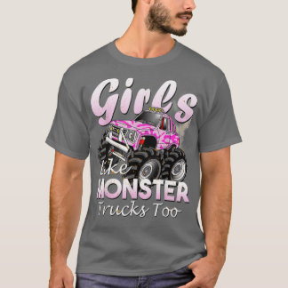 Camiseta A los Chicas de los camiones monstruales les gusta