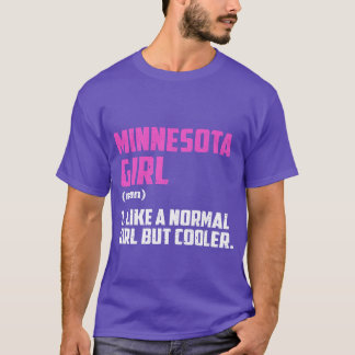 Camiseta A Los Chicas De Minnesota Les Gusta Un Chica Norma