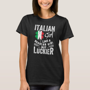 Camiseta A Los Chicas Italianos Les Gusta Un Chica Regular