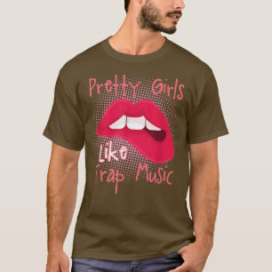 Camiseta A los Chicas les encantan los diseños de música tr