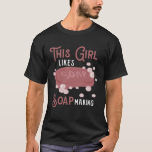 Camiseta A Los chicas Les Gusta Hacer Hobby De Artesanía De