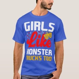 Camiseta A los chicas también les gustan los camiones de mo