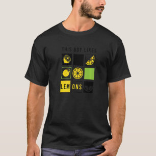 Camiseta A los chicos les gustan las frutas de cítricos de