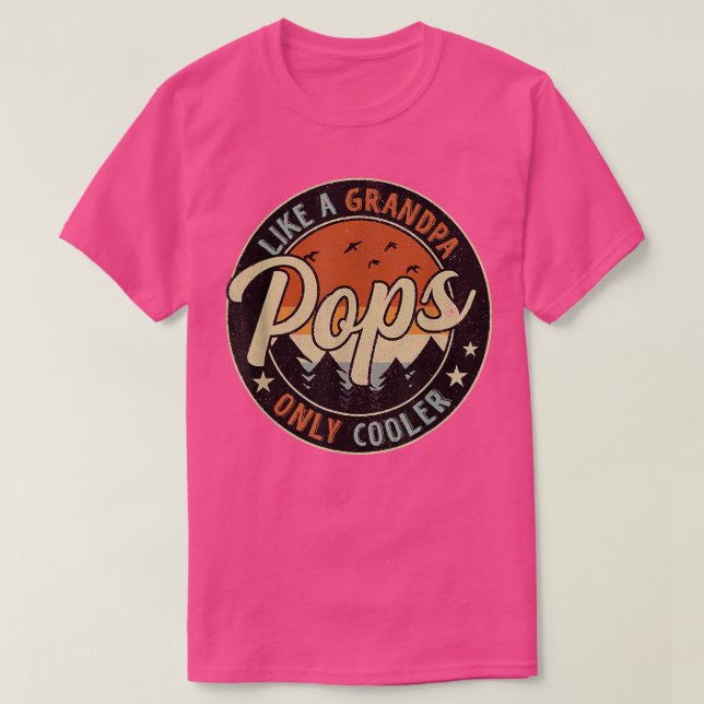 Camiseta A Los Copas Les Gusta El Abuelo Sólo Una Fata Retr (Diseño del anverso)