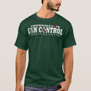 Camiseta A los criminales les encanta el juego pro-juego