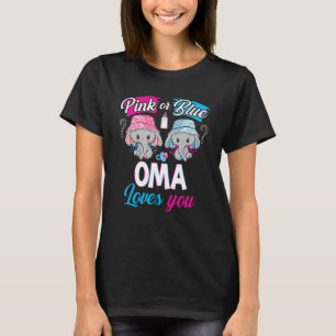 Camiseta A Los Elefantes, El Género Del Bebé Es Rosa O Azul
