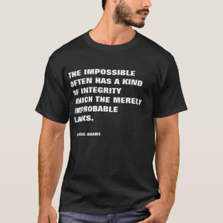 Camiseta A Los Hitchhikers Les Falta Simplemente Lo Improba