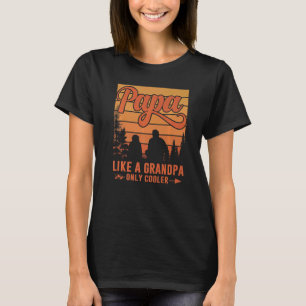 Camiseta A Los Hombres A Papá Le Gusta El Abuelo Solo El Pa