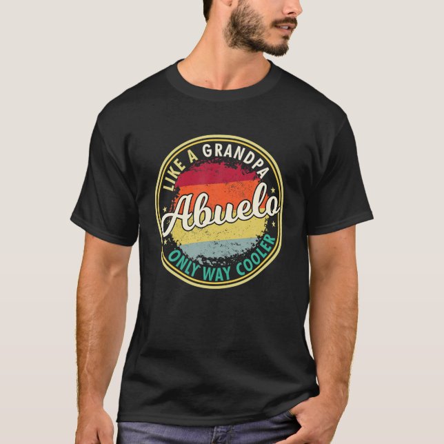 Camiseta A los hombres Abuelo les gusta solamente el abuelo (Anverso)