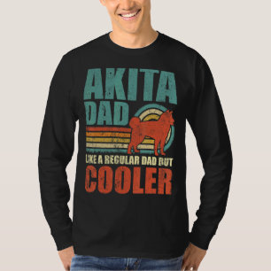 Camiseta A Los Hombres Akita Papá Les Gusta Un Padre Regula