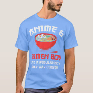 Camiseta A Los Hombres Anime Y Ramen Boy Les Gusta Un Anime